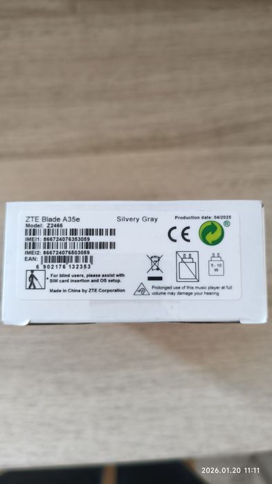 Zte Blade A35e și TCL 501 SIGILATE