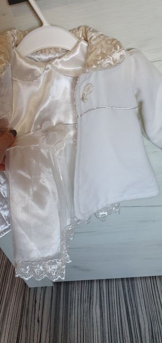 Set botez palton +rochita +cizmulite