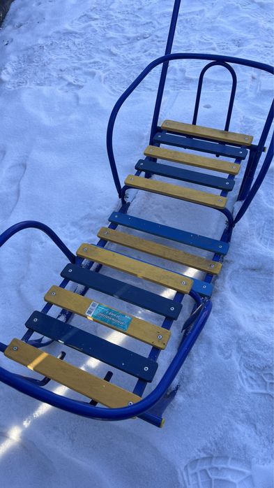 Санки двухместные