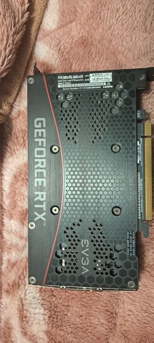 Продам видеокарта EVGA 3060ti 8g