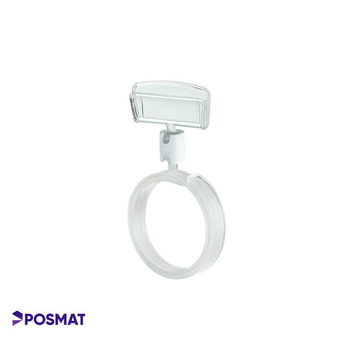 Ценникодержатель-улитка на колбасу. Ценник для колбасы