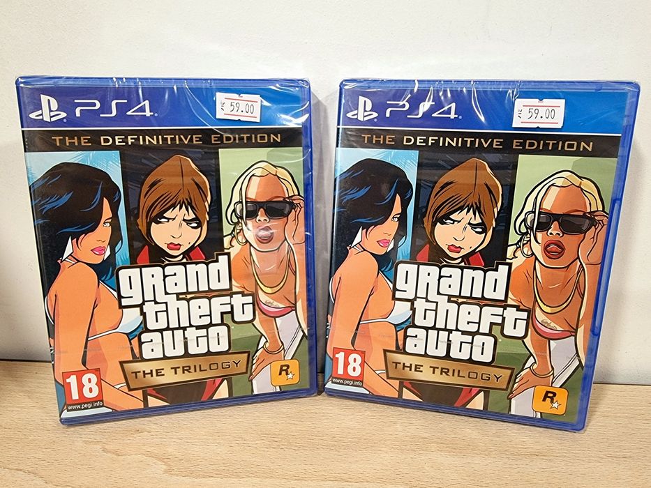 Чисто нова игра Grand Theft Auto The Trilogy за PS4