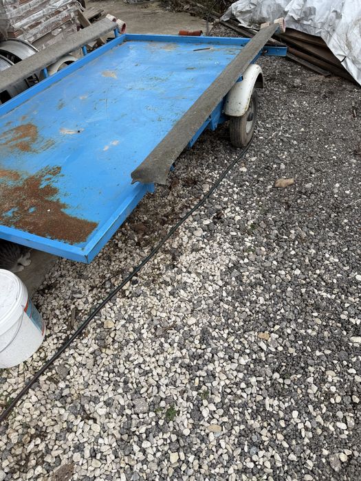 Ремарке за лодка/колесар самосвално