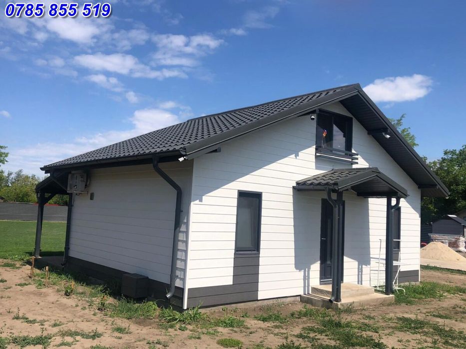 Construim case din structura metalica și panou sandwich la cheie
