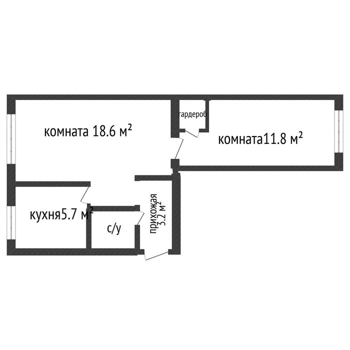 Продажа 2-комнатной квартиры