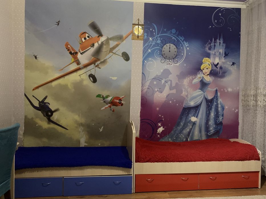 Продаю кровать с партой