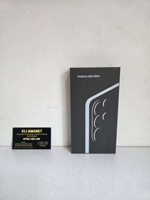 Samsung Galaxy S26 Ultra, SIGILAT - KLI Amanet