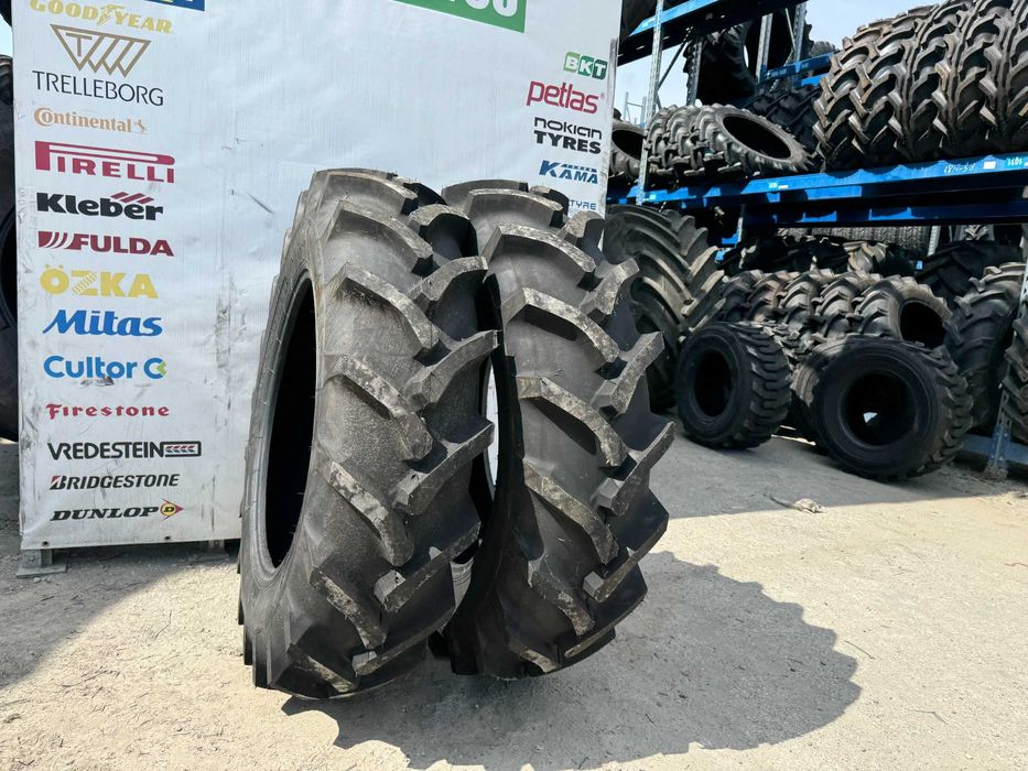 Cauciucuri cu 8 pliuri noi 13.6-28 marca CULTOR de tractor spate