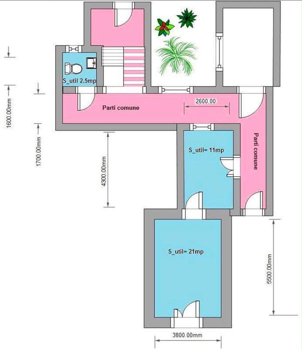 Apartament cu o camera, 35 mp utili, demisol, zona - Piata Maria