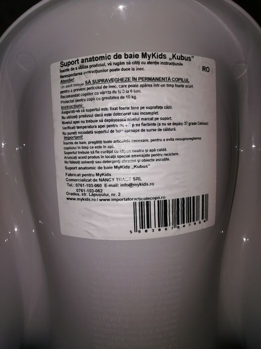 Suport de baie pentru Bebe