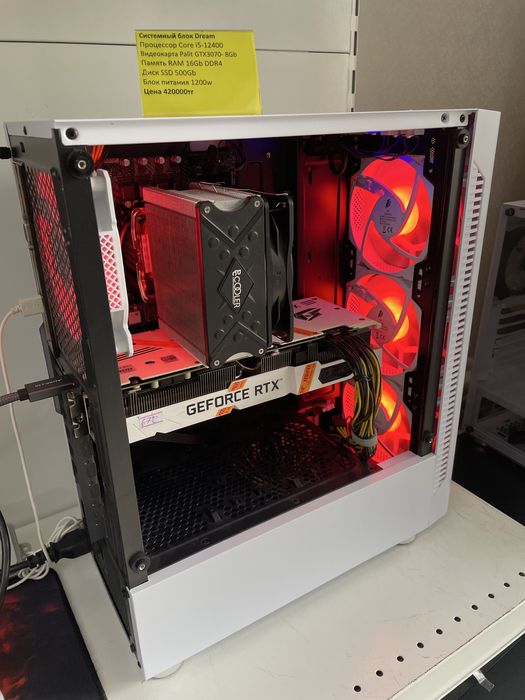 Гарантия! Core i5-12400/RTX3070/ОЗУ 16Gb