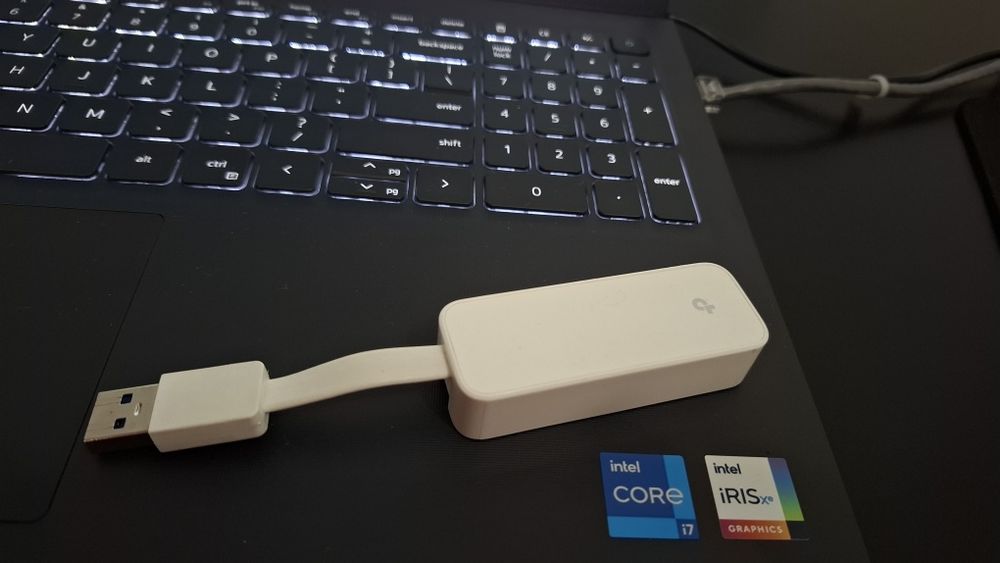 Adaptor Ethernet - USB 3.0 TP-LINK UE300, Gigabit, alb