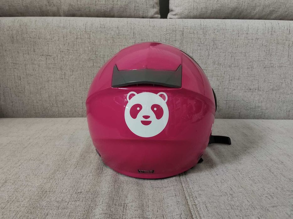 Casca motor de tip open-face Foodpanda