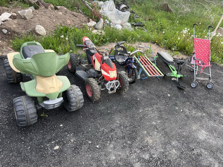 Детский квадрик вело сани и тд