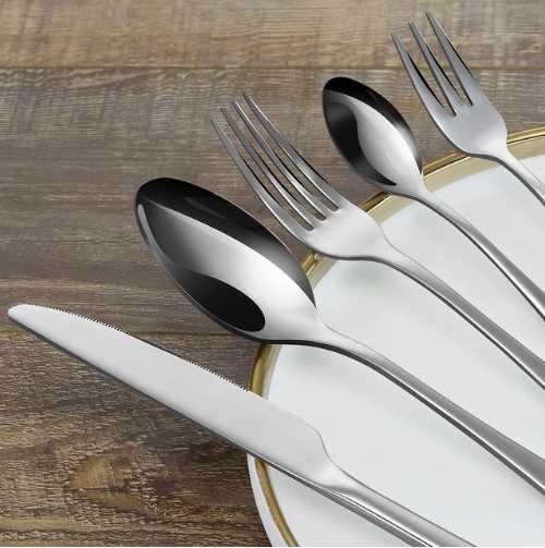 Set tacamuri de INOX 60 piese