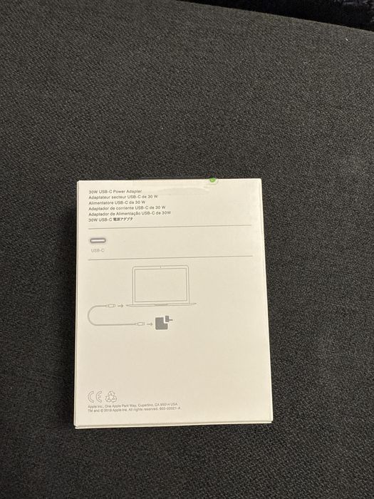 Incarcator Laptop Macbook USB-C, 30W, Sigilat
