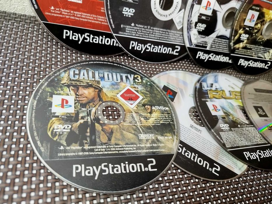 Playstation 2 ps2 диски Оригинальные лотом