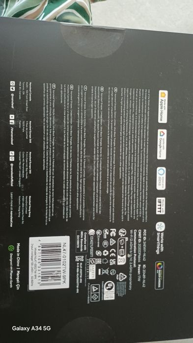 Editie limitata Panou Smart Led 9 nanoleaf nou nanoleaf