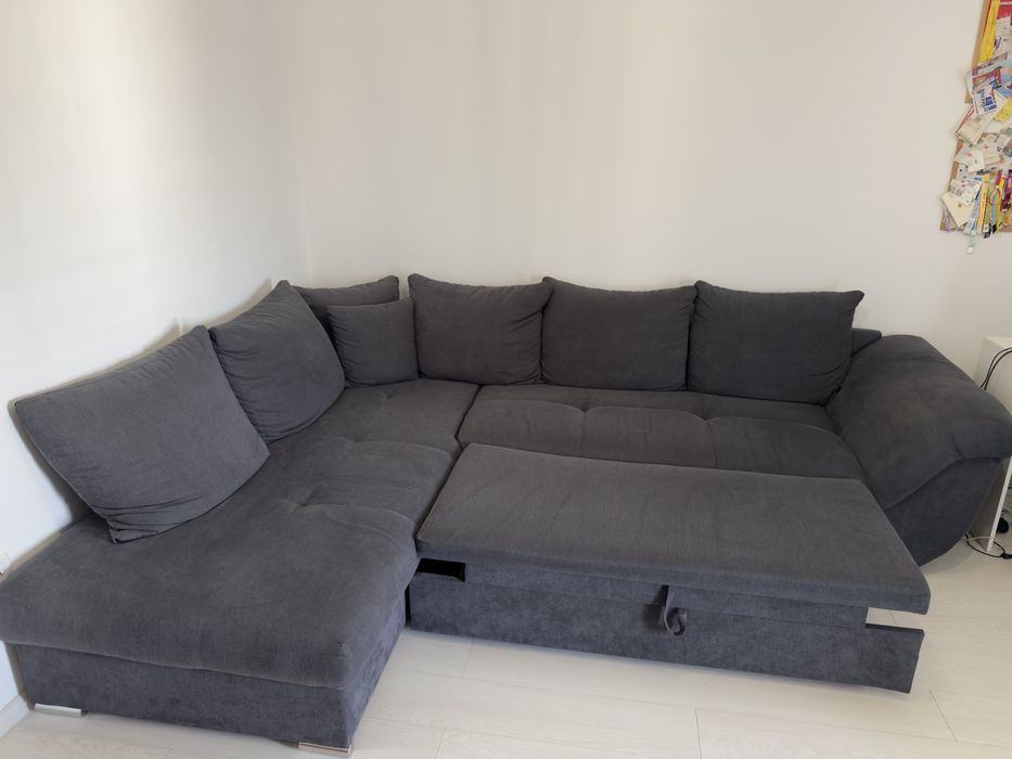 Vand Coltar Extensibil Gri Antracit