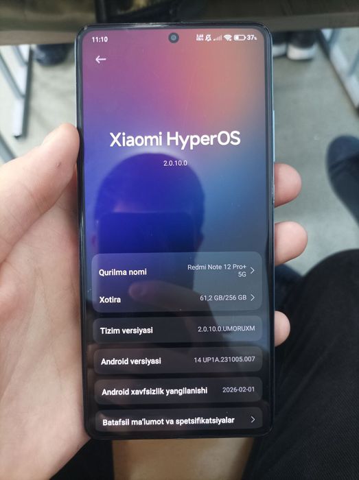 Redmi note 12 pro+5g