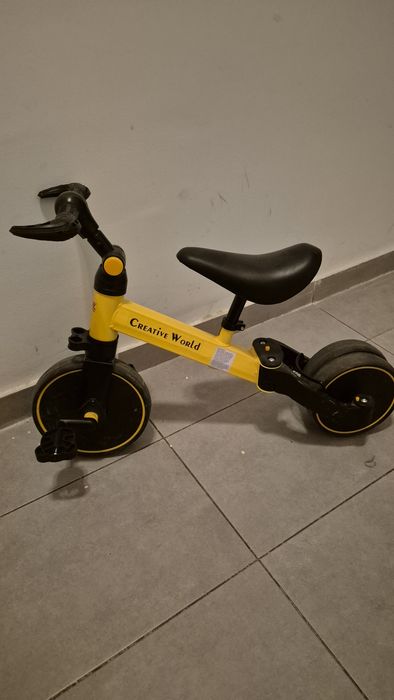 Tricicleta 3 in 1, bicicleta, Creative World Toys,