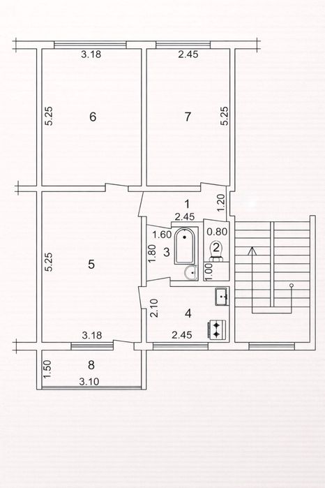 3/5/5 67м2 Буюк Ипак Йули (Максим Горький, БИЙ) зудожники Единое окно