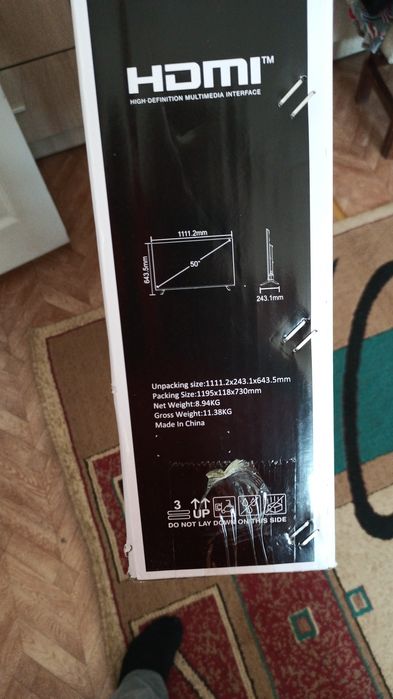 Смарттелевизор на запчасти Lg 127cm