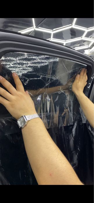 Garantiyalik Tonirovka bronoplyonka salon laminatsiya