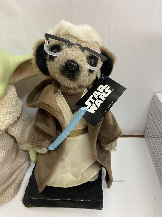 STAR WARS lot 2 jucării din pluș YODA BABY 30 cm
