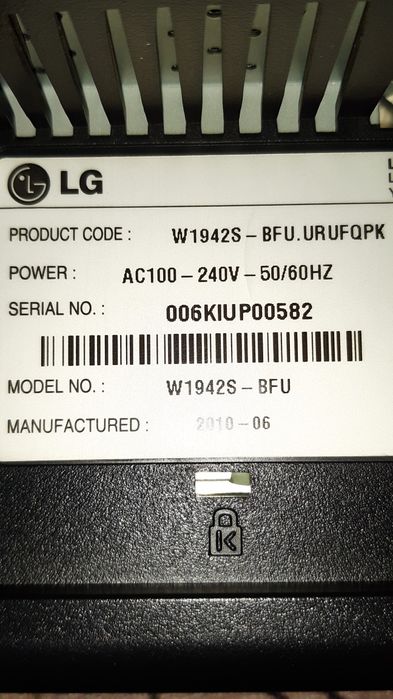 Монитор LG Flatron W1942S