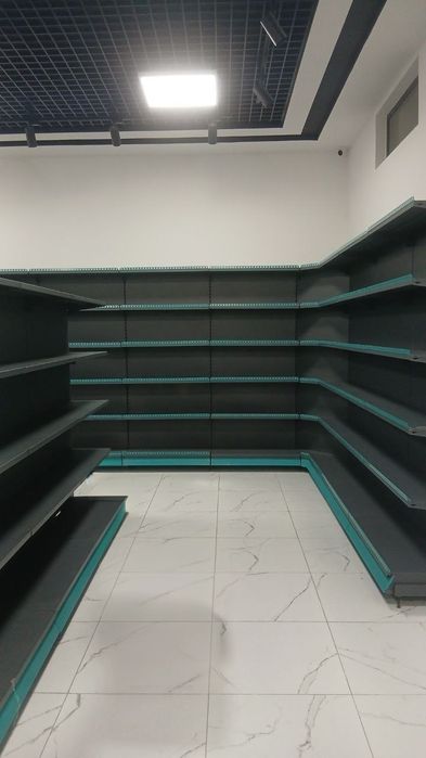 Стелаж полка Stelaj озик-овкат ва курилиш дуконлари учун. Stilaj стила