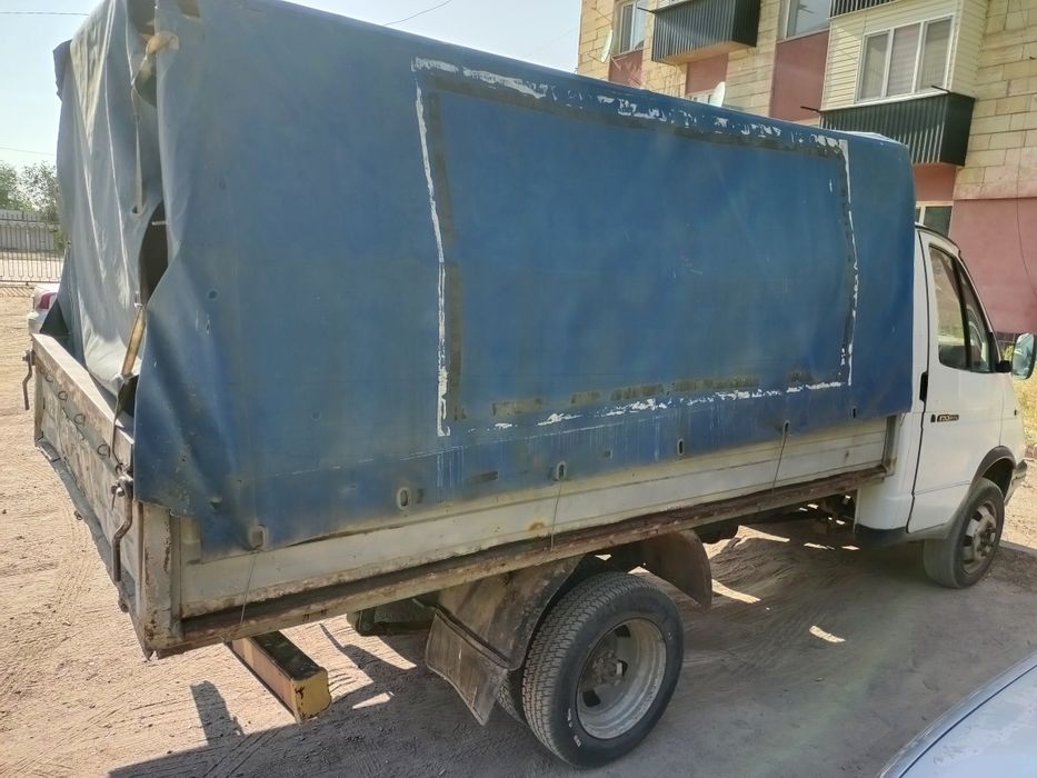 Газель бортовая, тент.