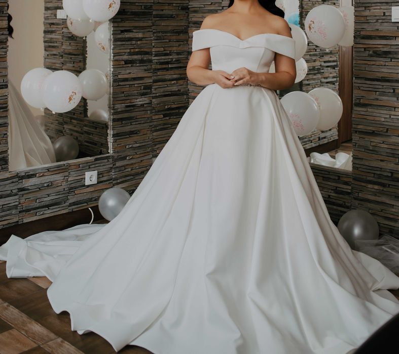 Rochie de mireasa croita la Salonul Maria