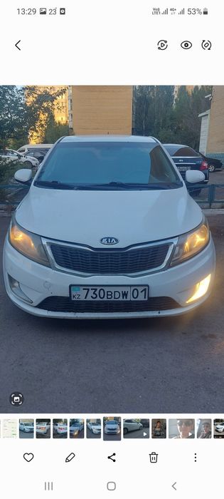 Продам машина киа рио 2014г