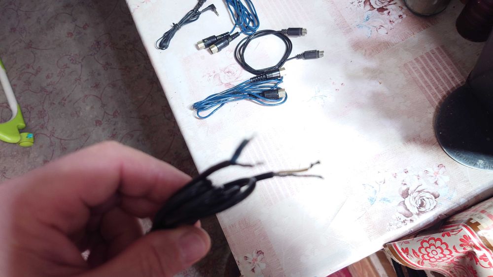 Советские шнуры для подключения различной аудиоаппаратуры