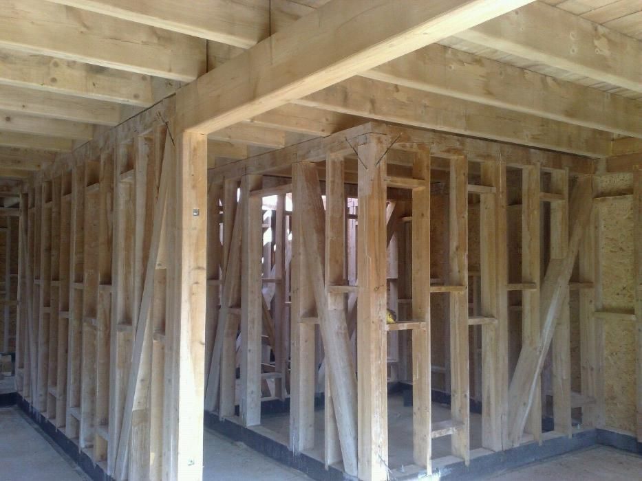 case de lemn de locuit cu osb