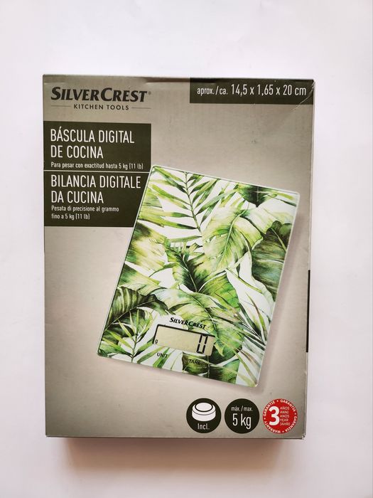 Cantar digital din sticla - pana la 5kg - SIGILAT