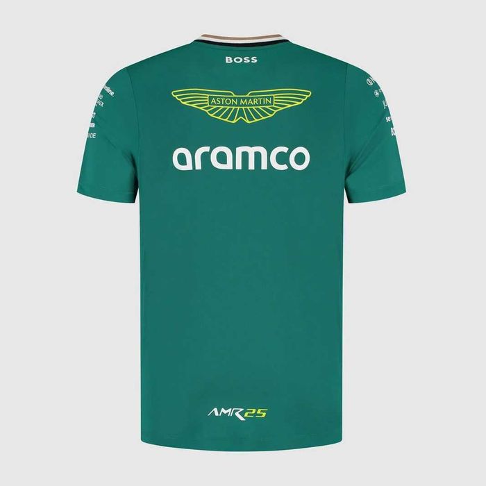 Aston Martin x Hugo Boss F1 Team T-Shirt - Оригинална мъжка тениска