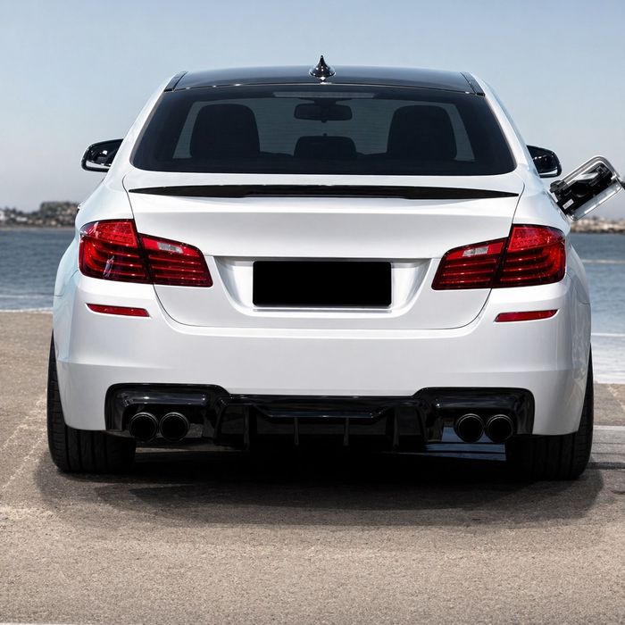 Задний диффузор на BMW F10 БМВ ф10