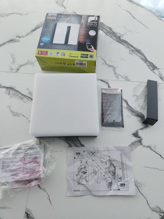 Eglo - LED Димируем екстериорен аплик TORAZZA-C LED/14W/230V IP44