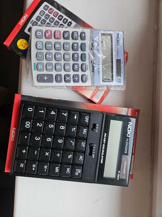 Vând 2 calculatoare de birou NOKI – 12 digits