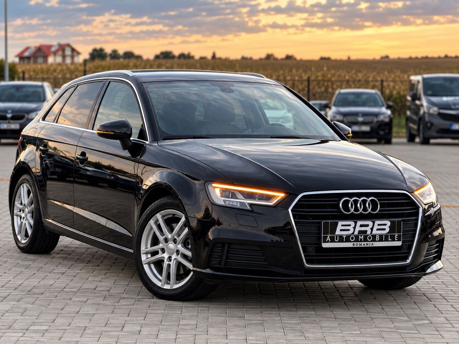 • Audi A3 2019 Facelift 1.6 Tdi / Automat / Matrix / Cockpit • Parc Auto / RATE / Garantie •