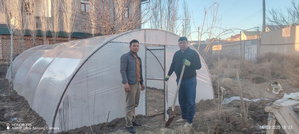 Issiqxona, parniklar, teplitsalar arzon va sifatli turda qurib beramiz