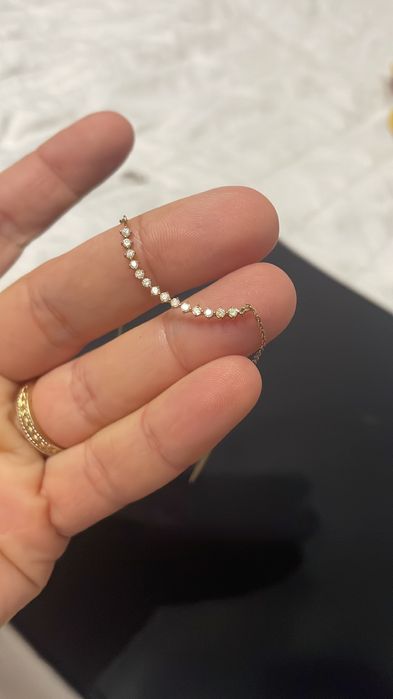 Colier din aur 18K cu diamante naturale