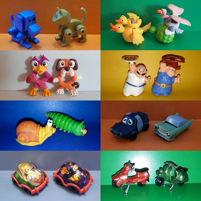 Серии KinderSurprise из 2-х игрушек