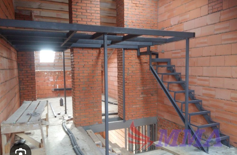 Антресоль этаж сварка