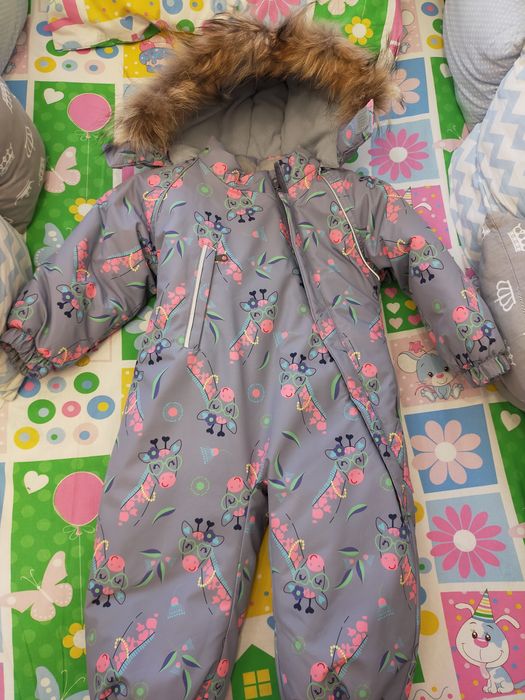Зимний комбинезон на девочку