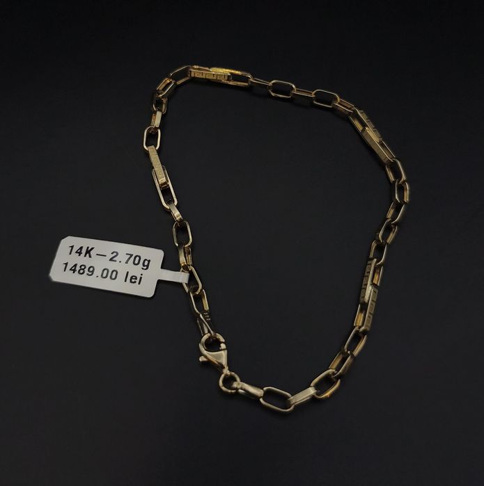 Bijuteria Royal bratara din aur 14k 2.70 gr
