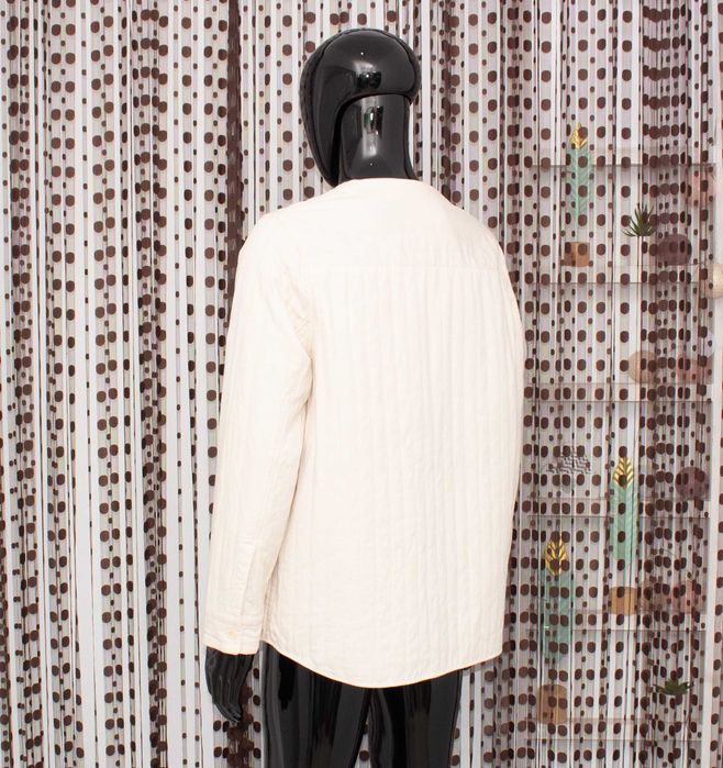 COS оригинално мъжко яке тип риза бежово подплатено М