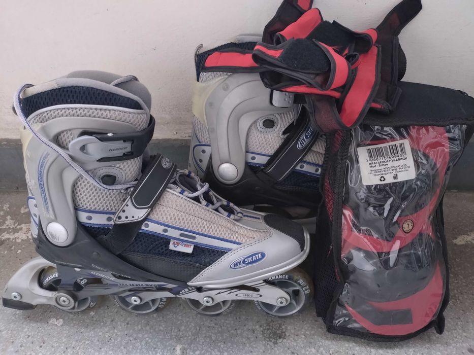 РОЛЕРИ 45 номер к-кт с наколенки и ръкавици